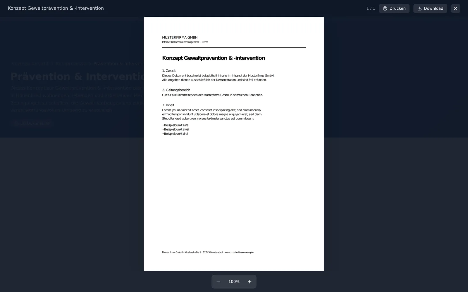 PDF im Browser