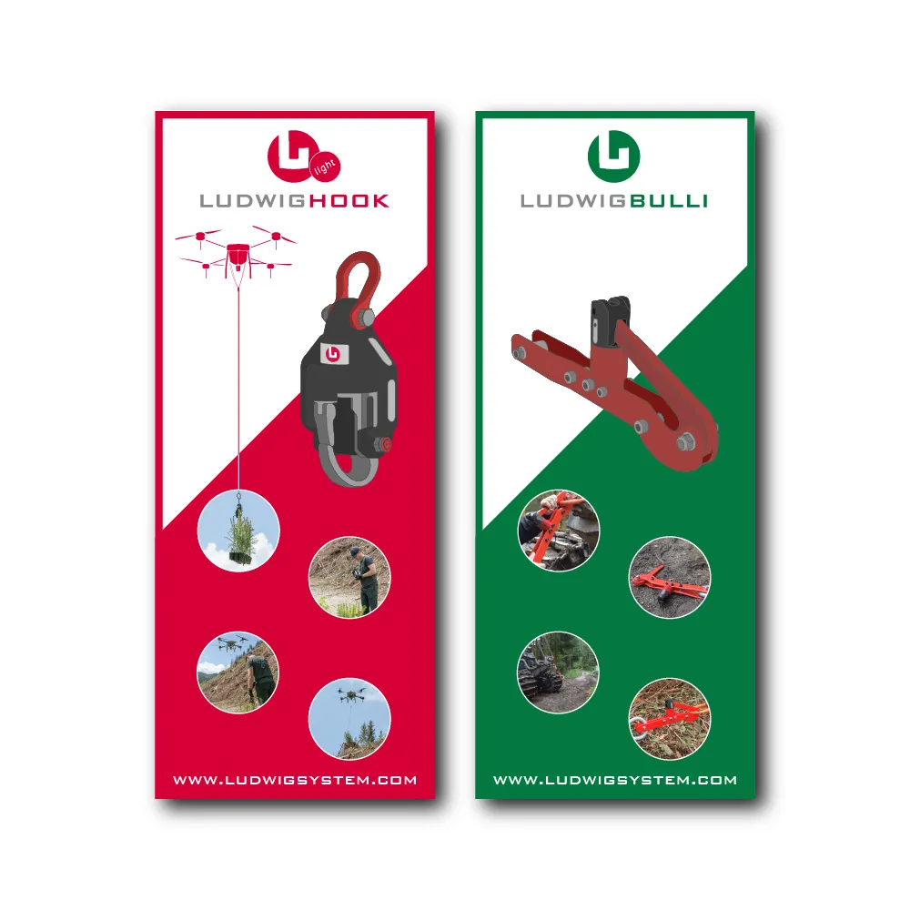 Ludwig System Messe Leuchtkästen