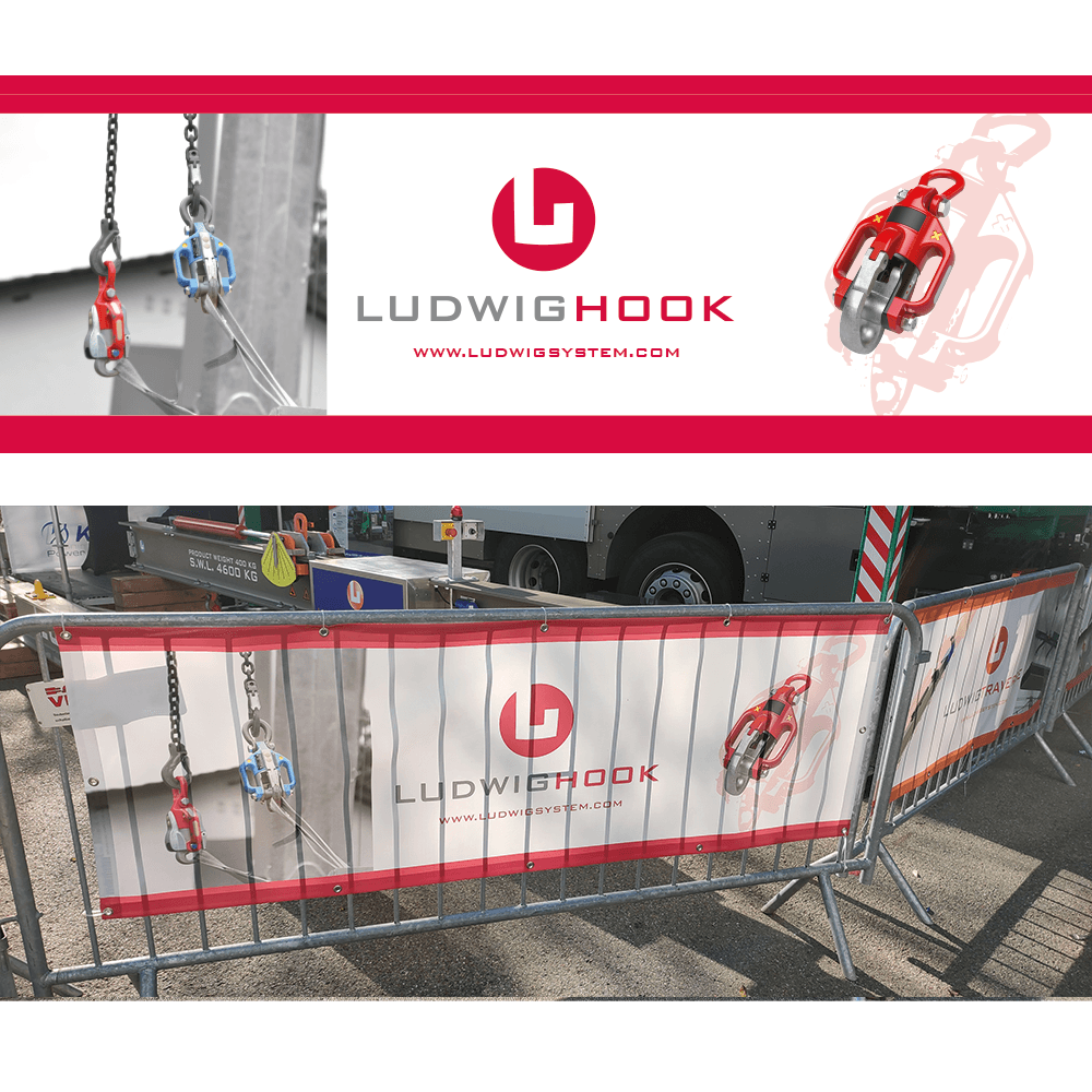 Ludwig System BAUMA Banner